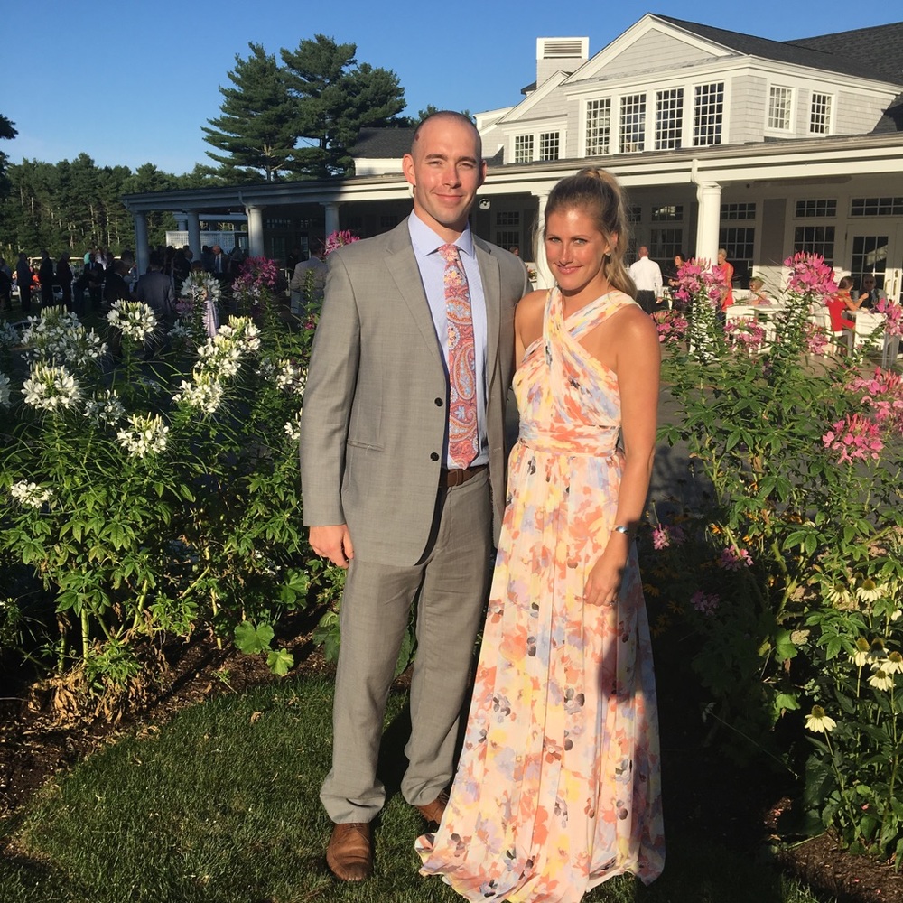 Floral maxi gown